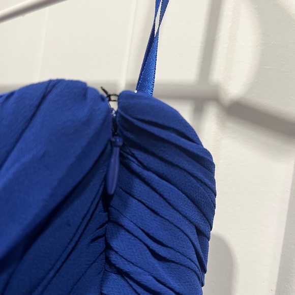 NWT Lauren Ralph Lauren Evening Strapless Formal Dress Color Tidal Blue Size 20W - Picture 8 of 15